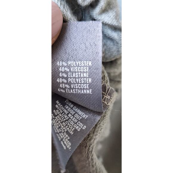 Aerie Lightweight Casual Hoodie Sweatshirt Heather Gray Oversized S Minimalist - Picture 8 of 8